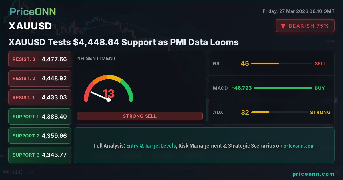 XAUUSD Technical Analysis | PriceONN