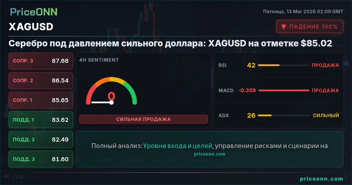 XAGUSD Insight Card