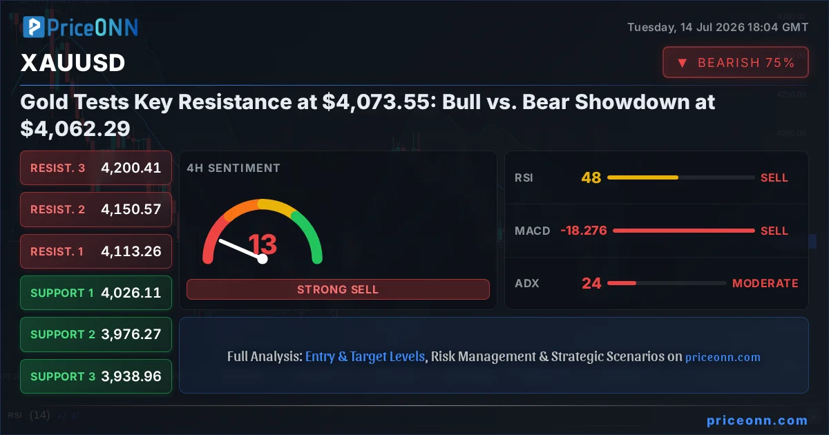 XAUUSD Insight Card
