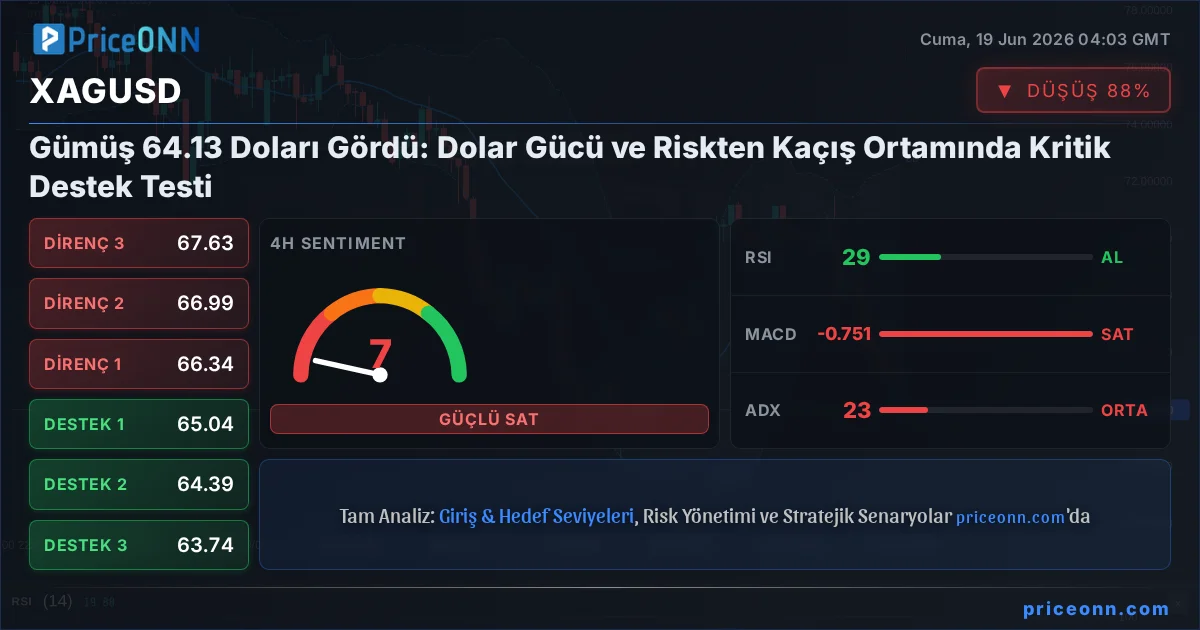 XAGUSD Teknik Analiz | PriceONN