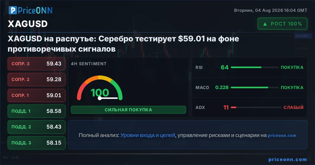 XAGUSD Insight Card