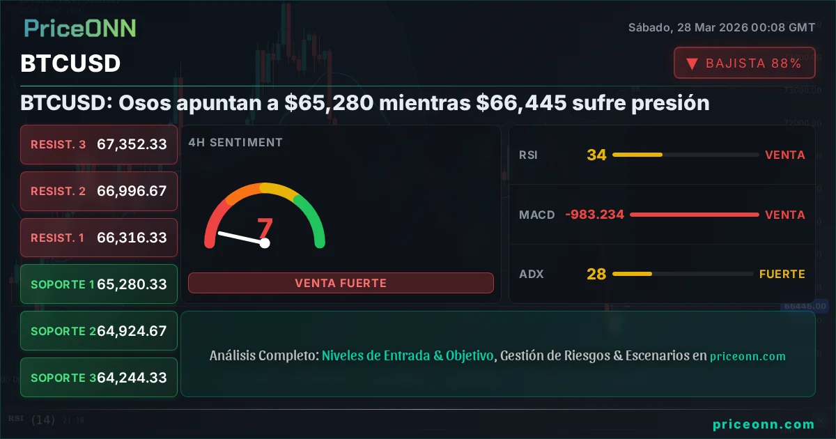 BTCUSD Análisis Técnico | PriceONN