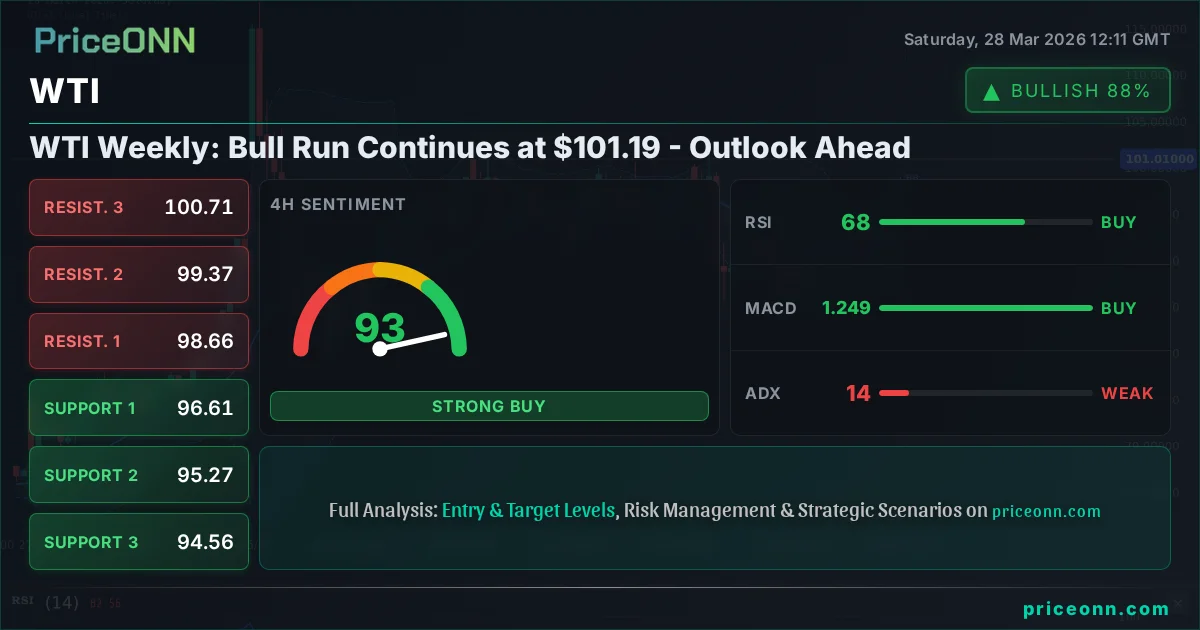 WTI Technical Analysis | PriceONN