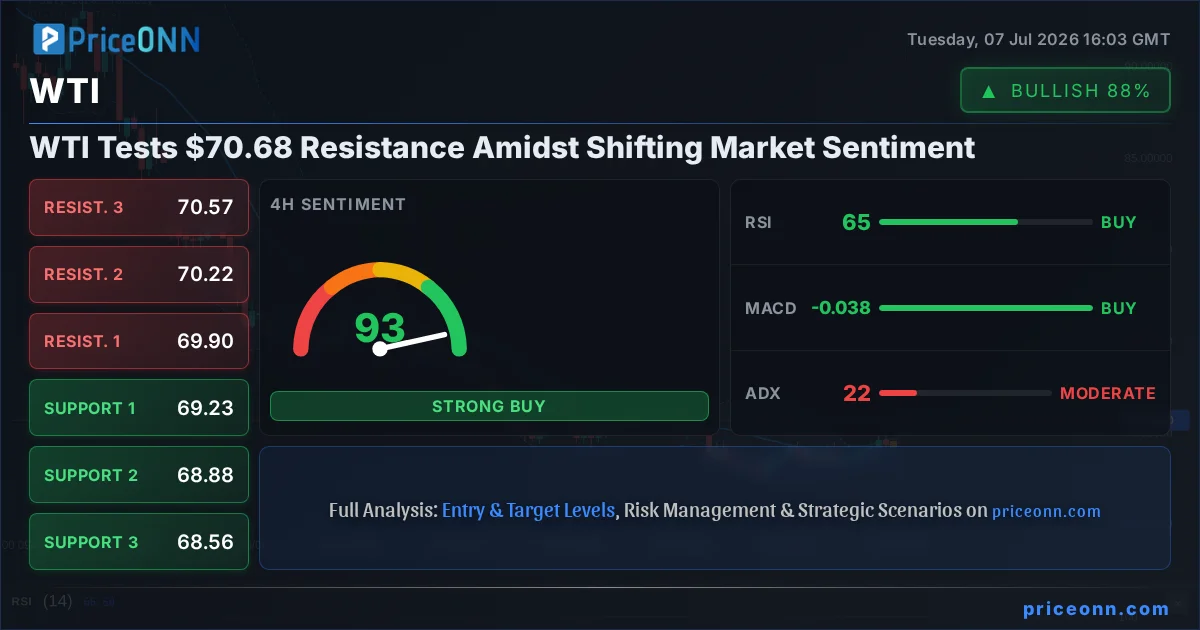 WTI Technical Analysis | PriceONN