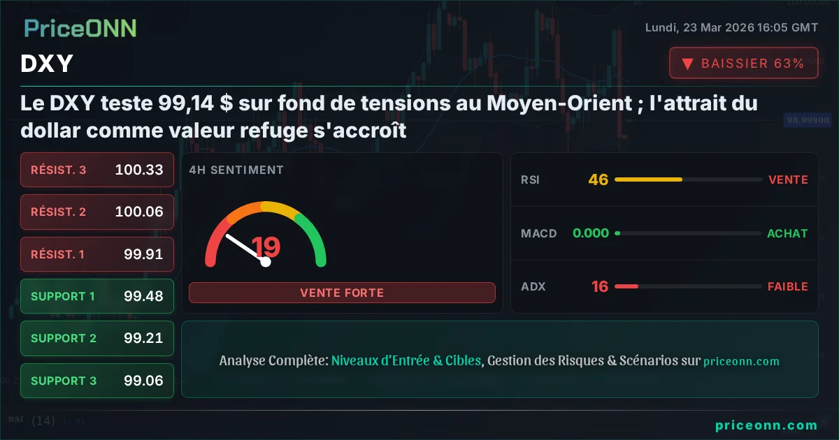 DXY Analyse Technique | PriceONN