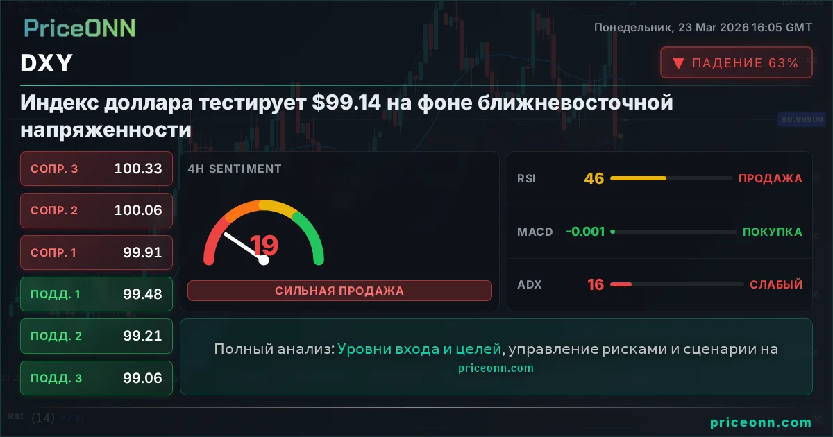 DXY Технический Анализ | PriceONN