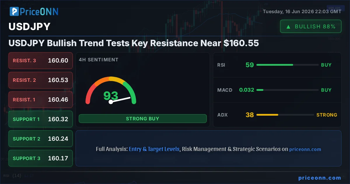 USDJPY Technical Analysis | PriceONN