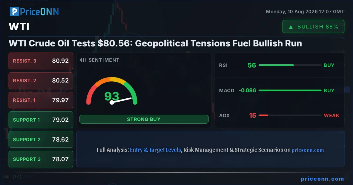 WTI Technical Analysis | PriceONN