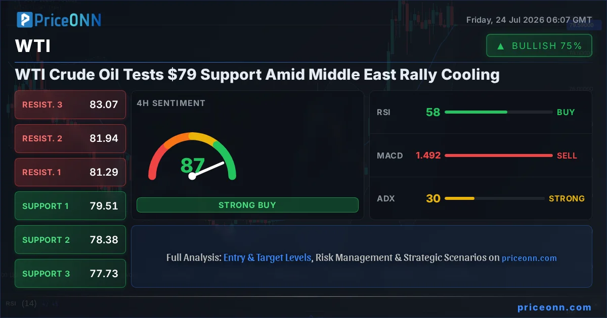 WTI Technical Analysis | PriceONN