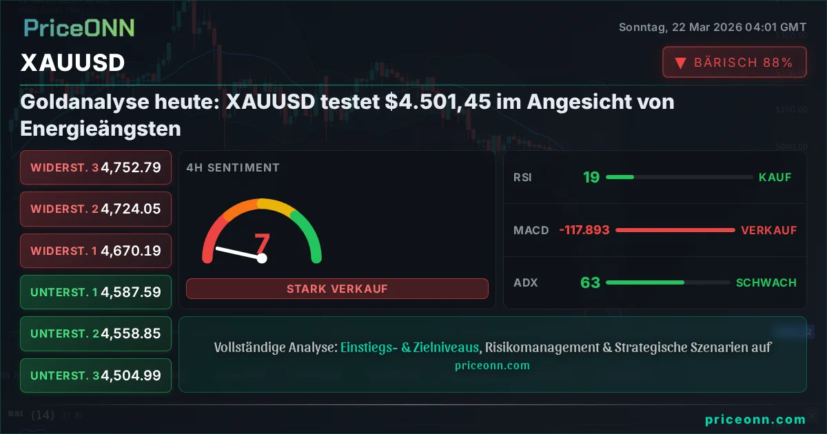 XAUUSD Insight Card
