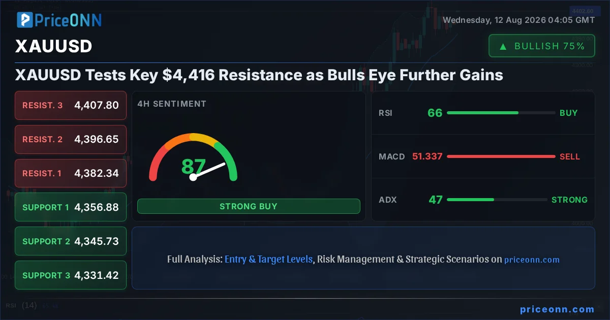 XAUUSD Technical Analysis | PriceONN