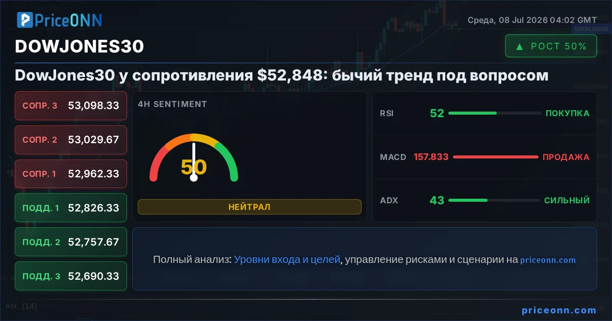 DowJones30 Insight Card