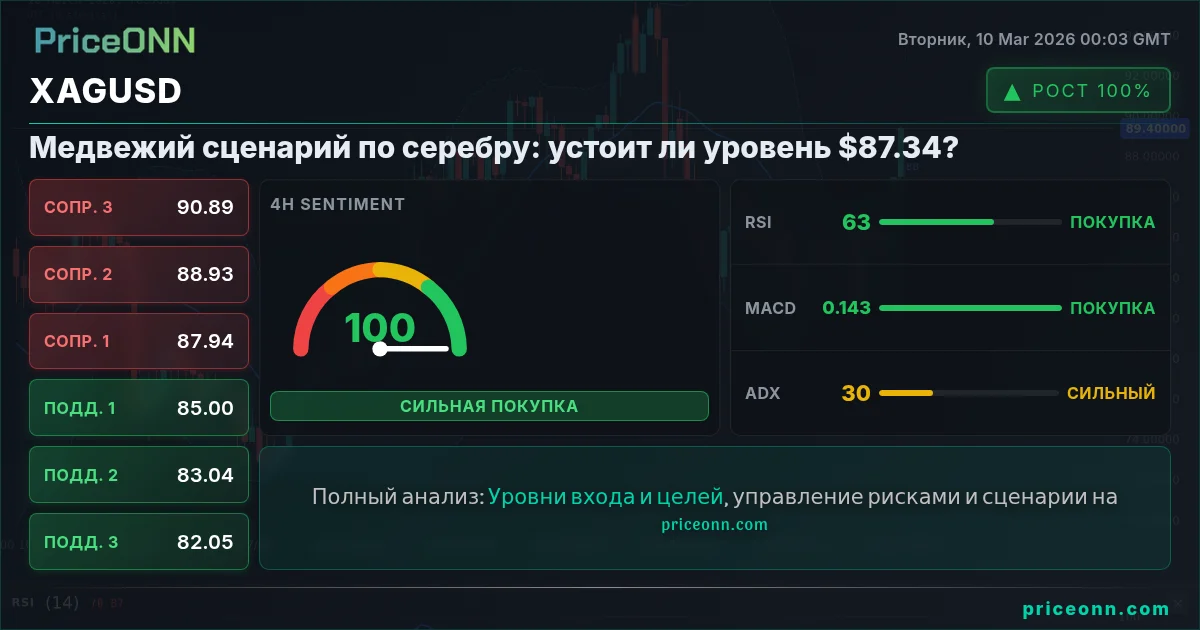 XAGUSD Insight Card
