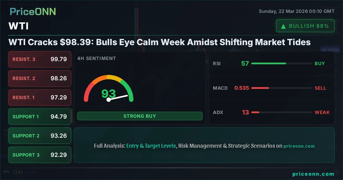 WTI Technical Analysis | PriceONN