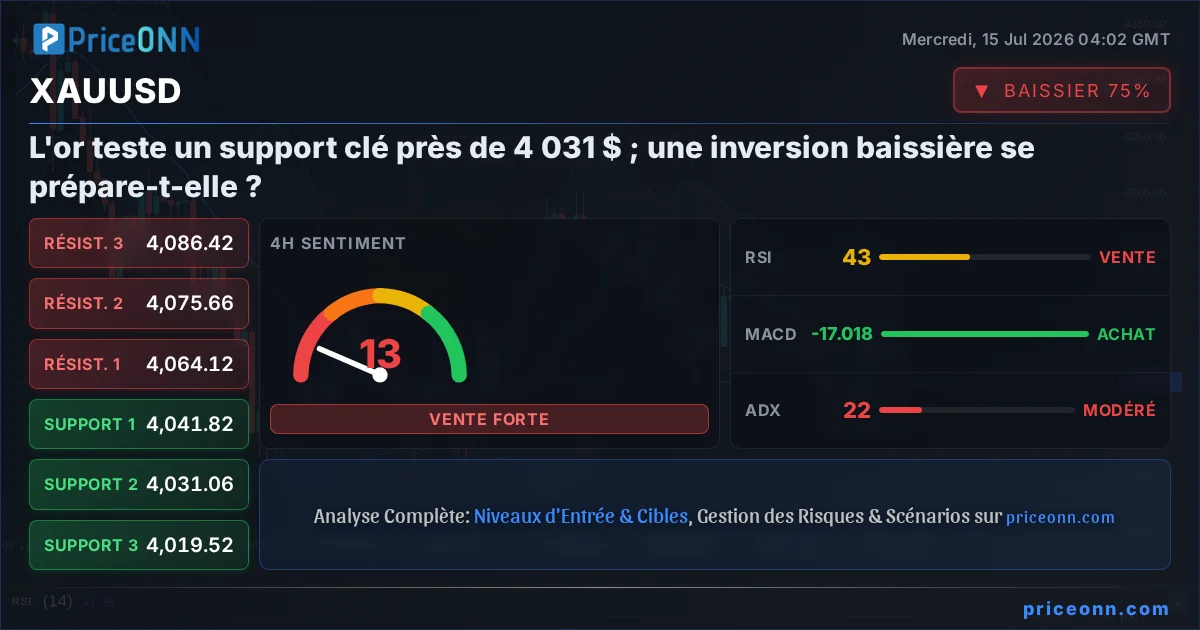 XAUUSD Insight Card