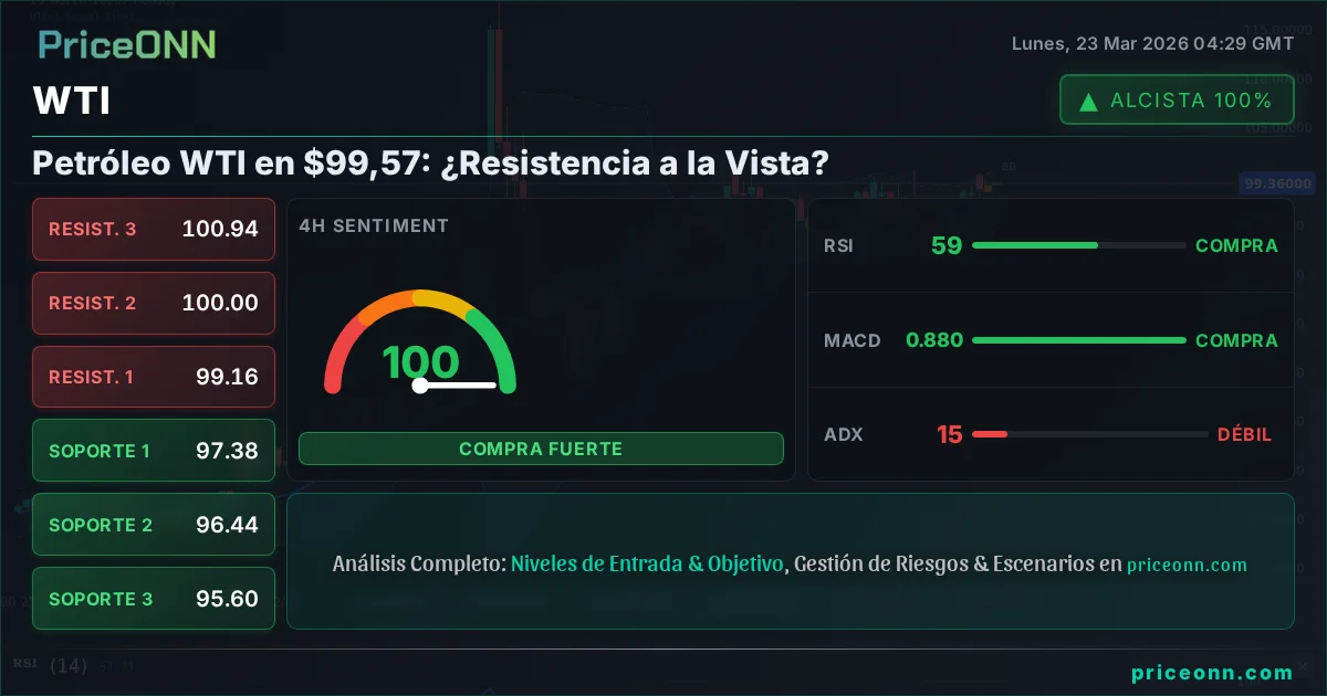 WTI Análisis Técnico | PriceONN