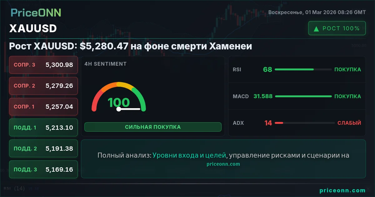 XAUUSD Insight Card