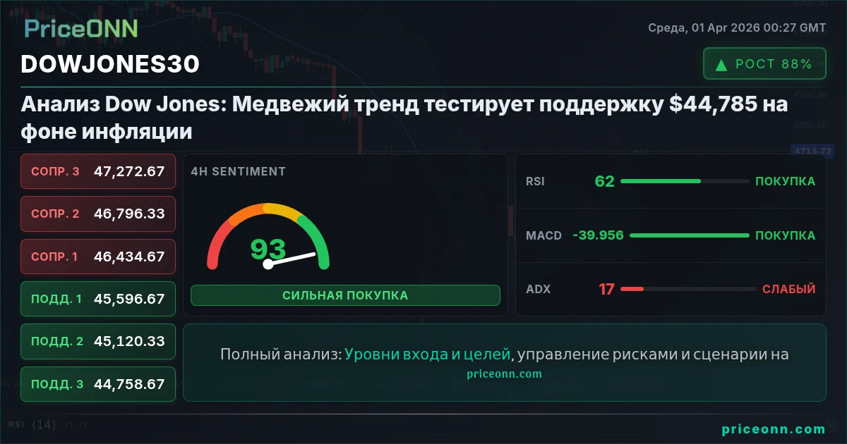DowJones30 Insight Card