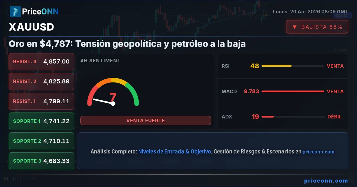 XAUUSD Insight Card
