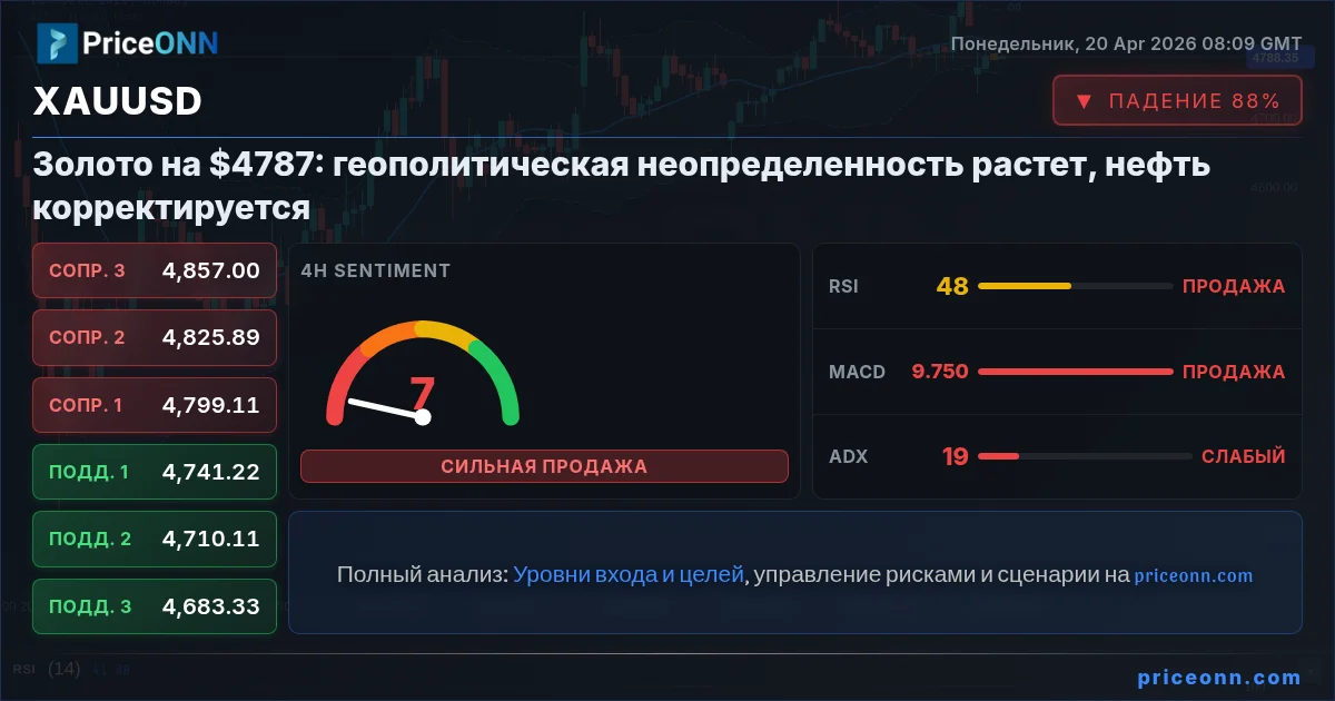 XAUUSD Insight Card