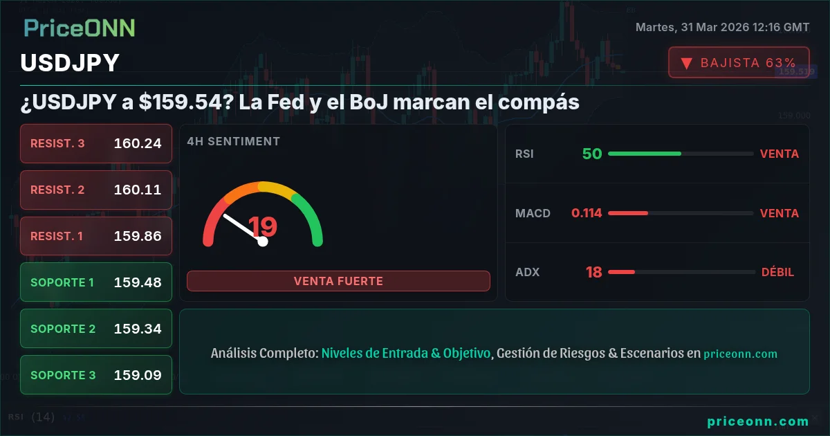 USDJPY Análisis Técnico | PriceONN