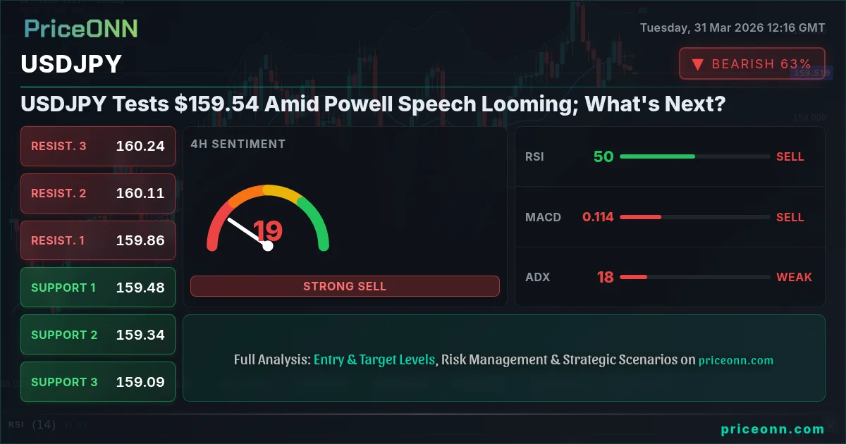 USDJPY Technical Analysis | PriceONN