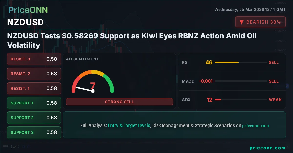 NZDUSD Technical Analysis | PriceONN