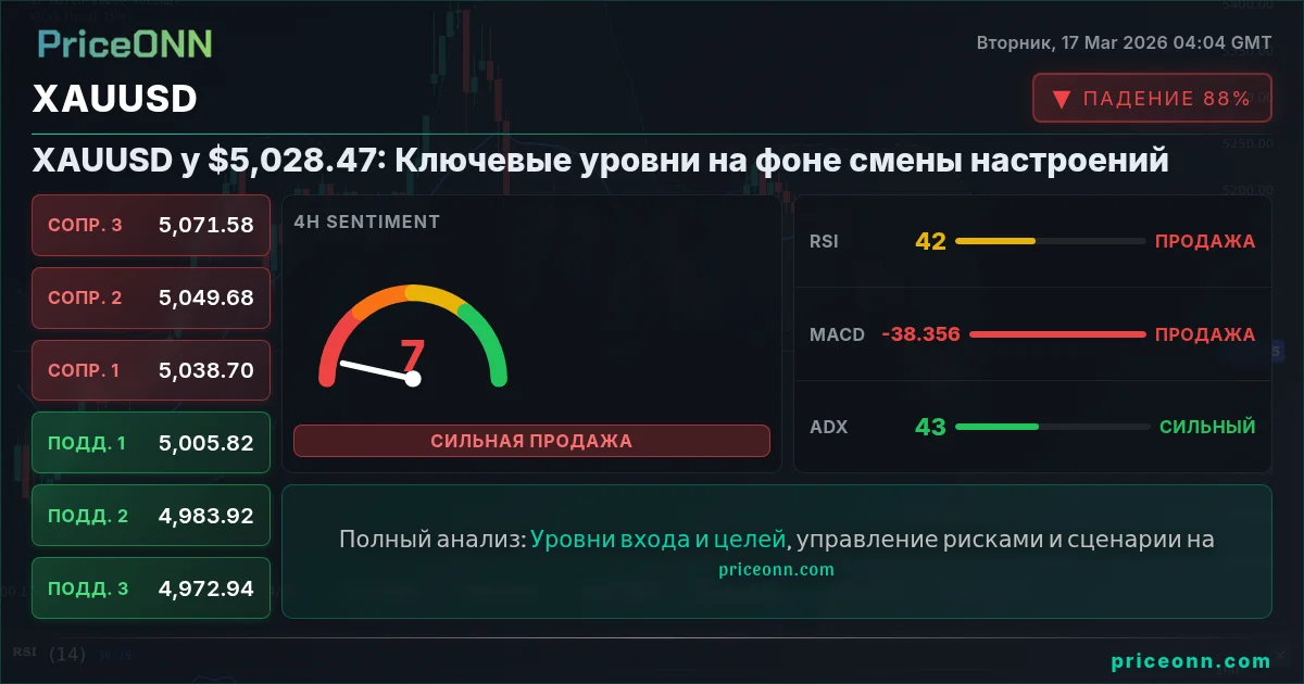 XAUUSD Insight Card