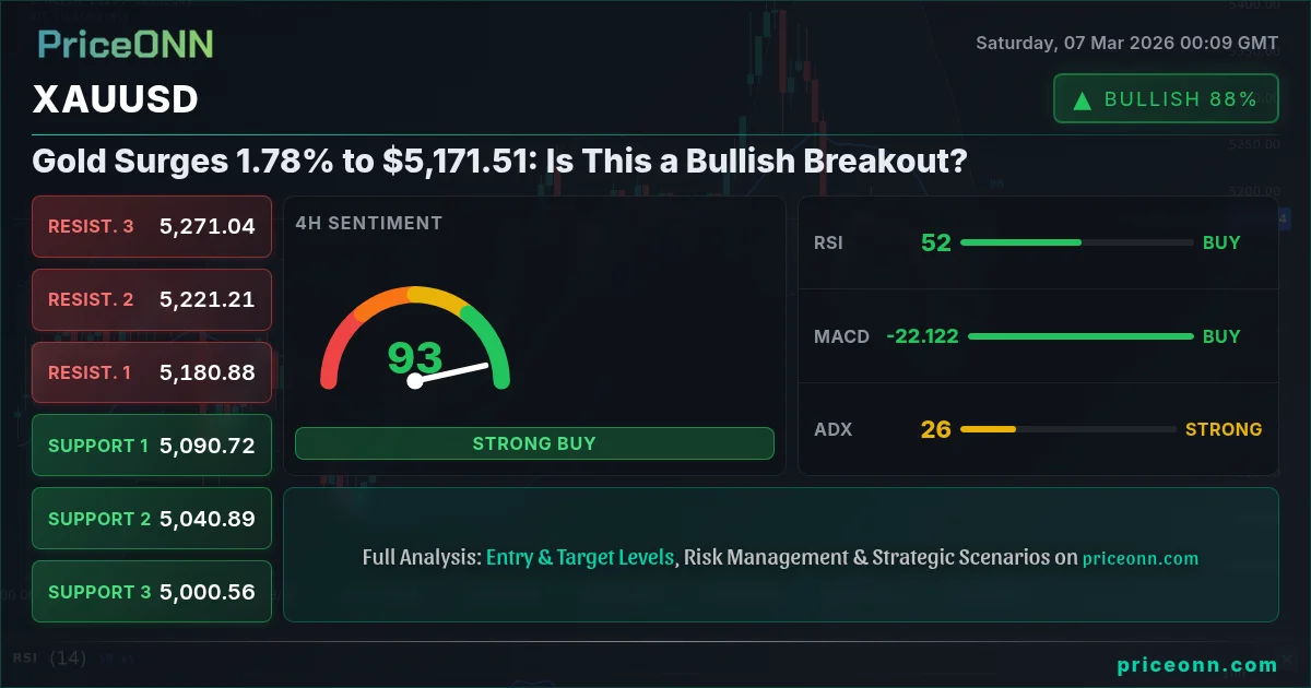 XAUUSD Insight Card