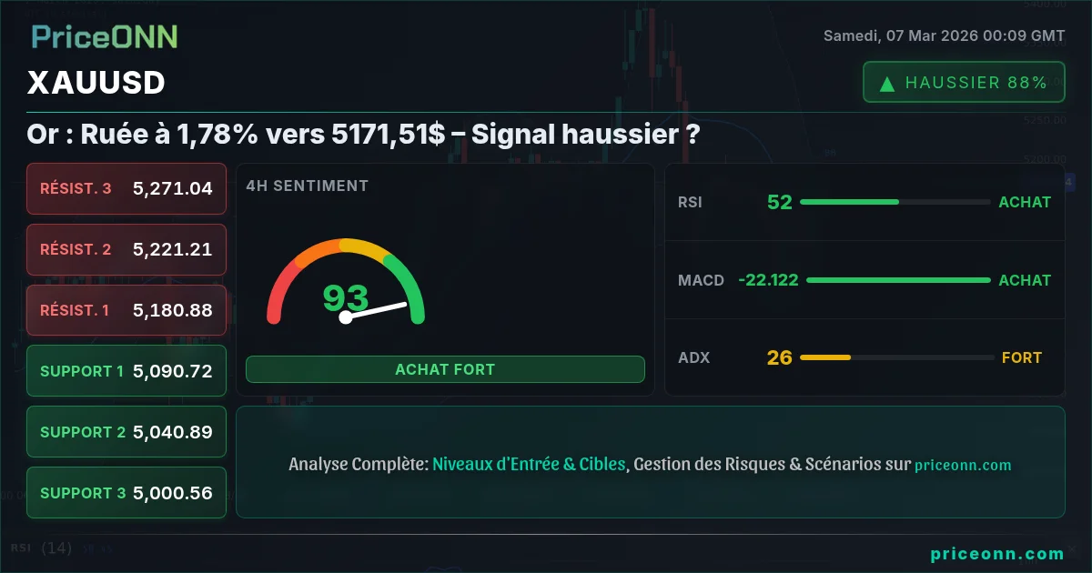 XAUUSD Insight Card
