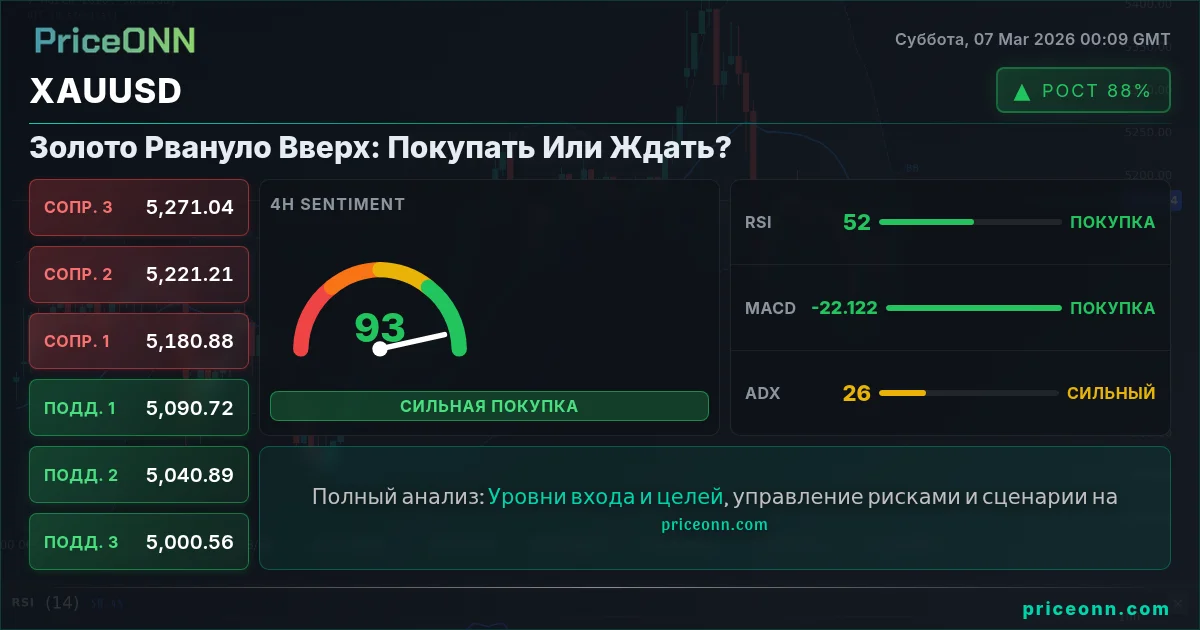 XAUUSD Insight Card