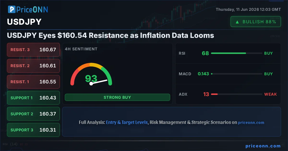USDJPY Technical Analysis | PriceONN