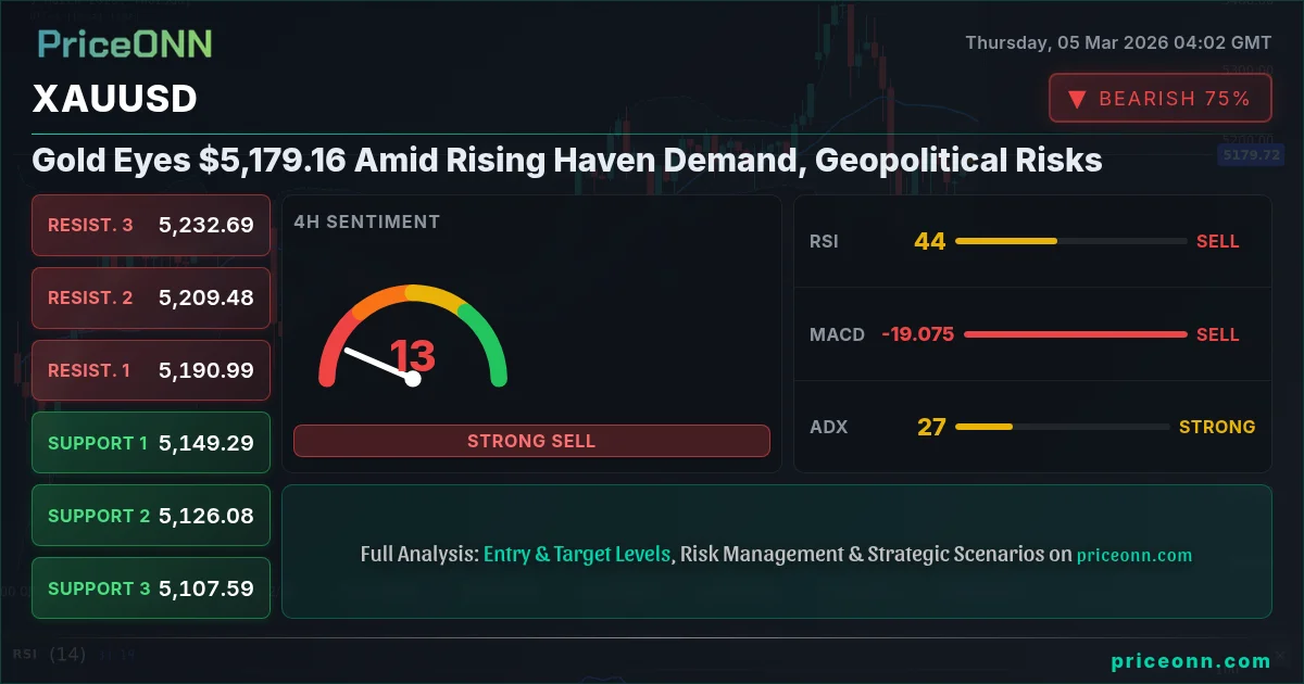 XAUUSD Insight Card