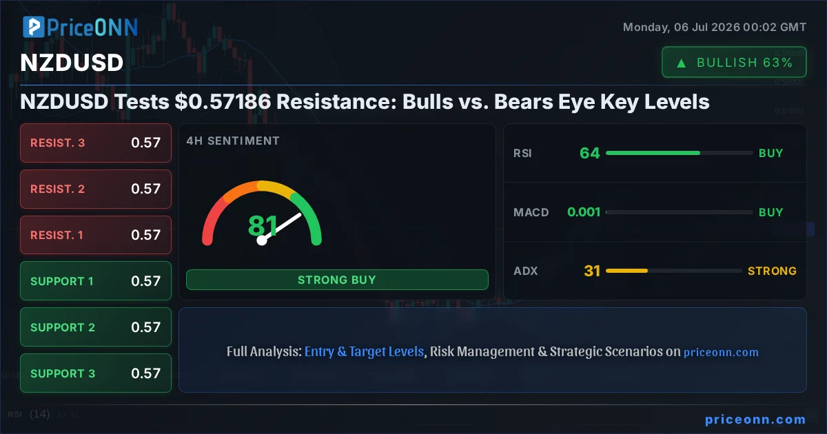 NZDUSD Technical Analysis | PriceONN