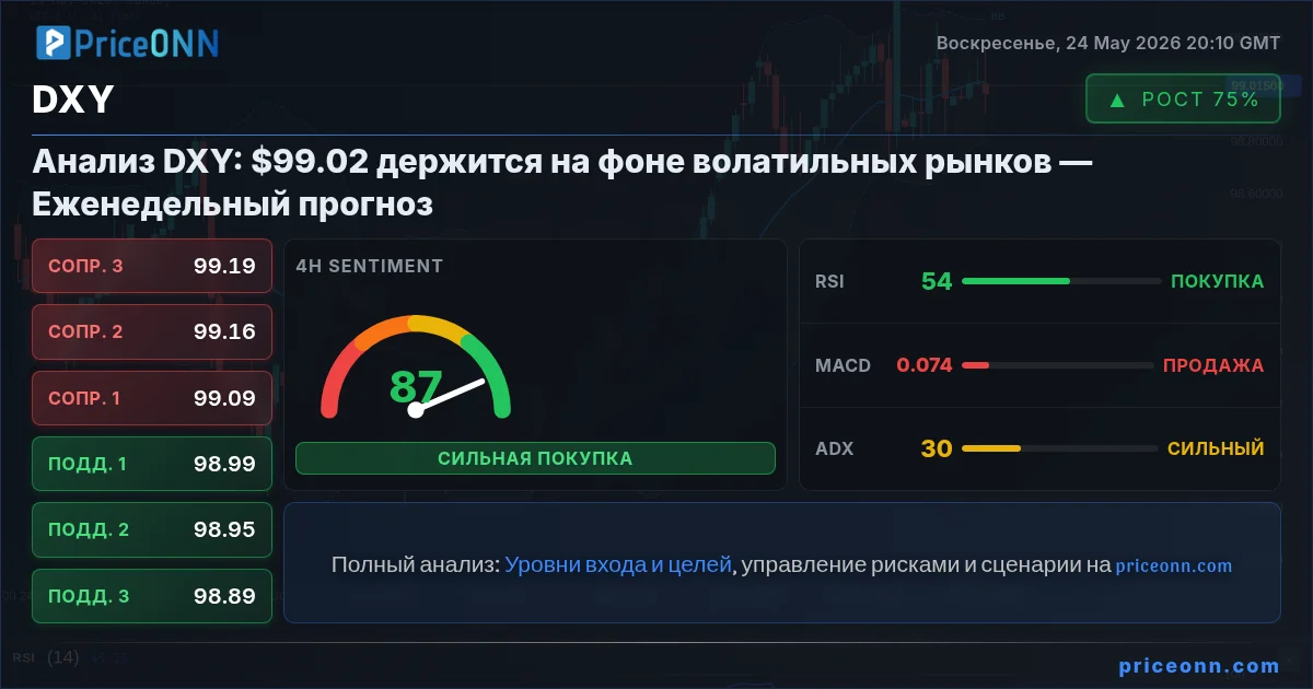 DXY Технический Анализ | PriceONN