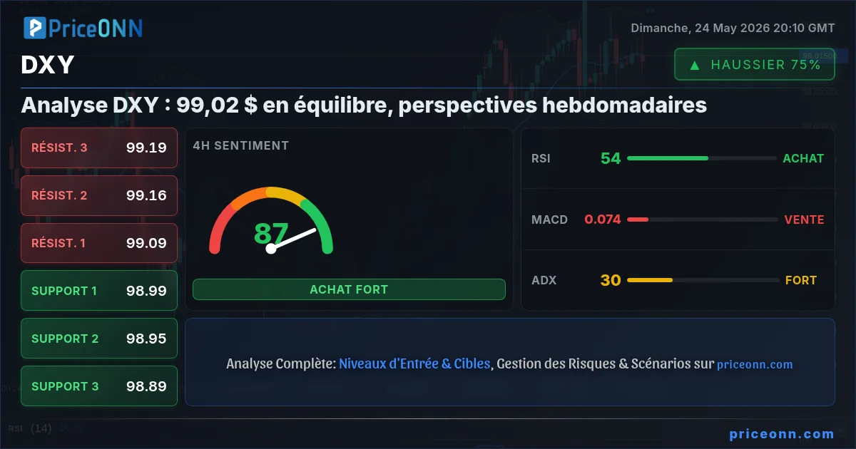 DXY Analyse Technique | PriceONN