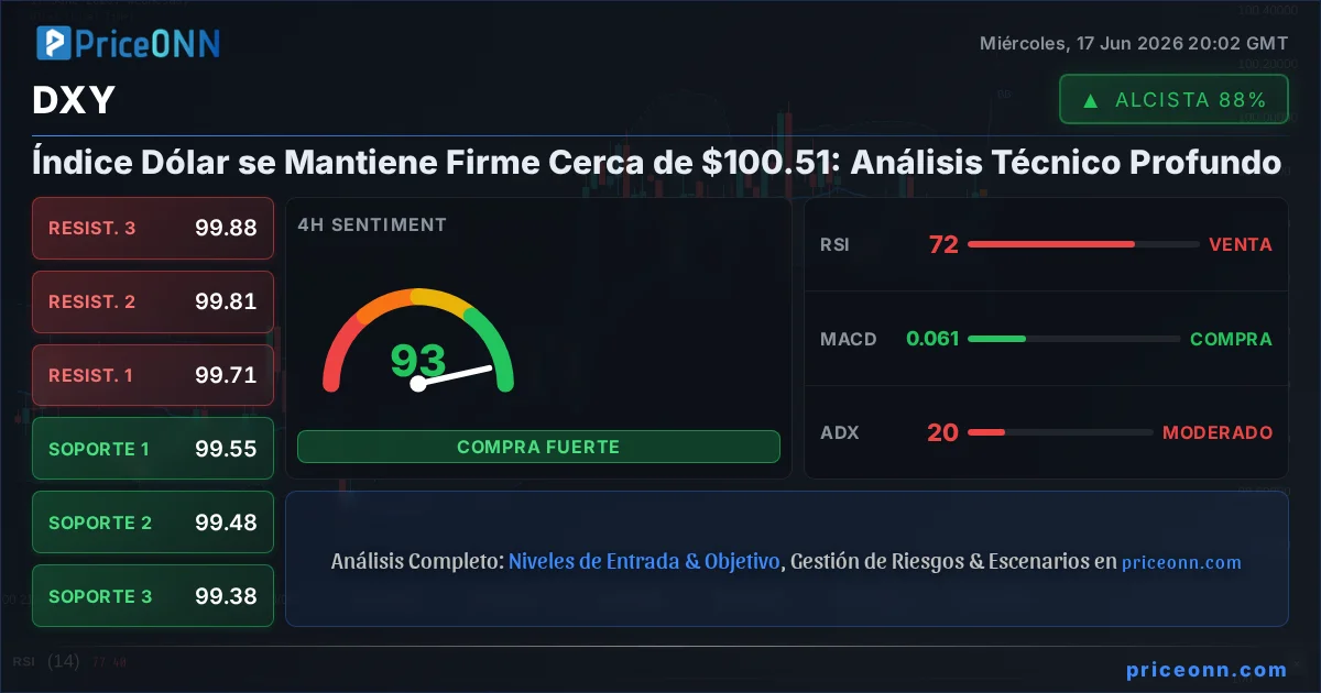 DXY Análisis Técnico | PriceONN