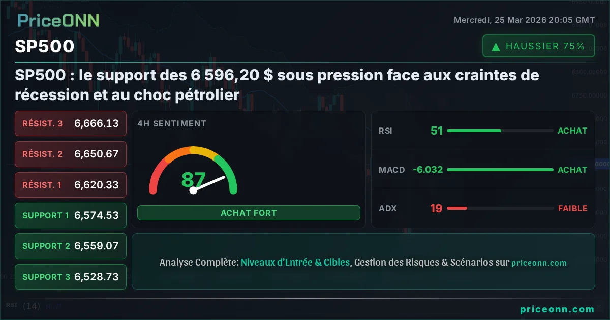 SP500 Analyse Technique | PriceONN