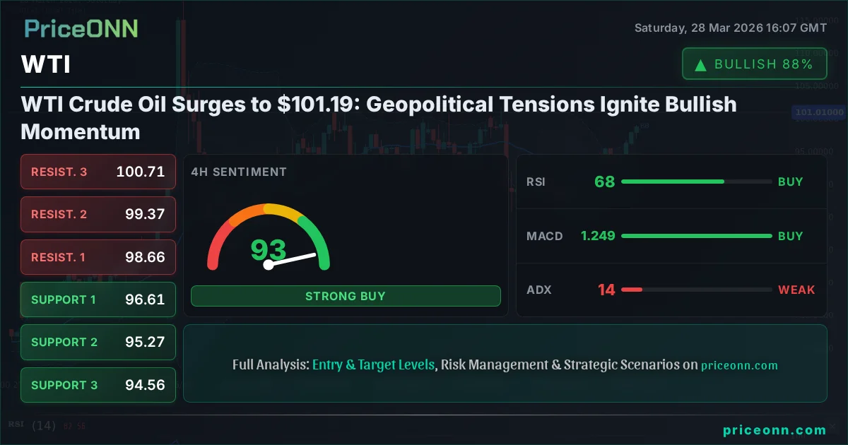 WTI Technical Analysis | PriceONN