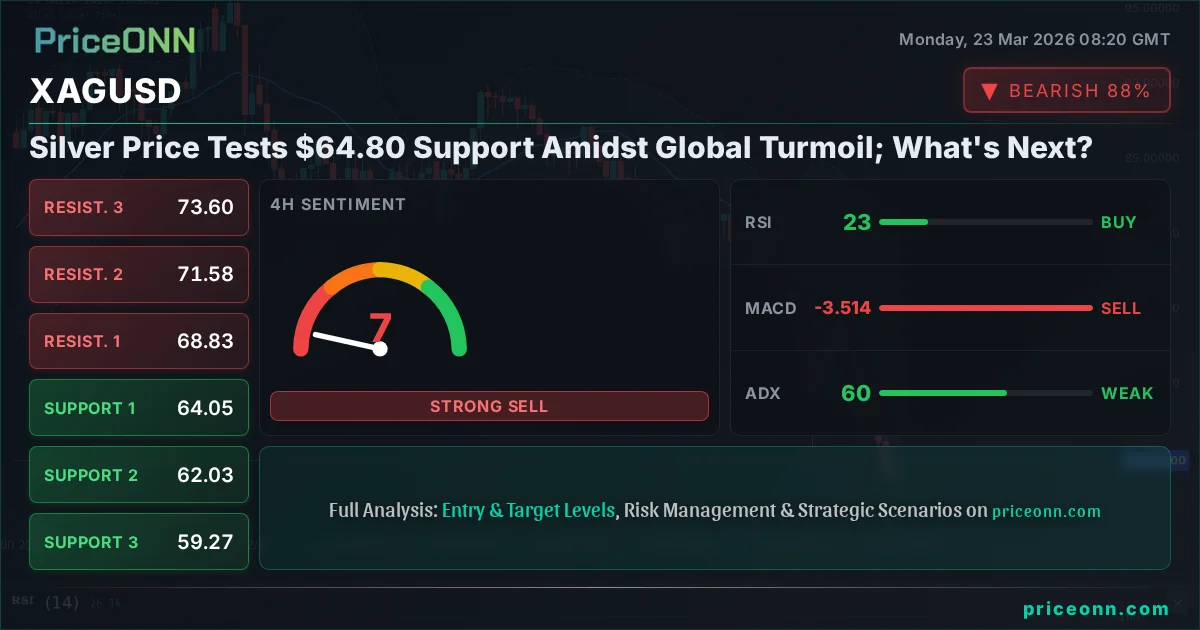 XAGUSD Technical Analysis | PriceONN