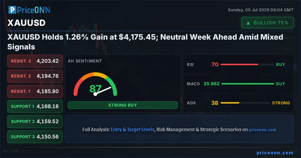 XAUUSD Insight Card