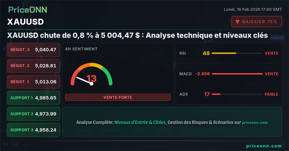 XAUUSD Insight Card