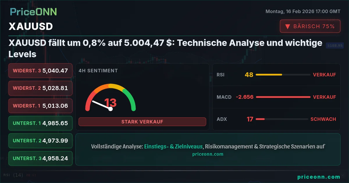 XAUUSD Insight Card