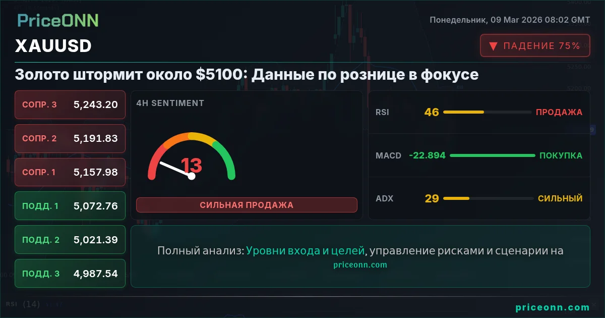 XAUUSD Insight Card