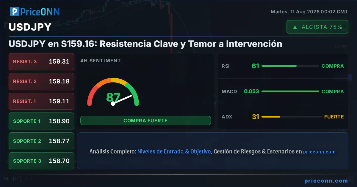 USDJPY Análisis Técnico | PriceONN