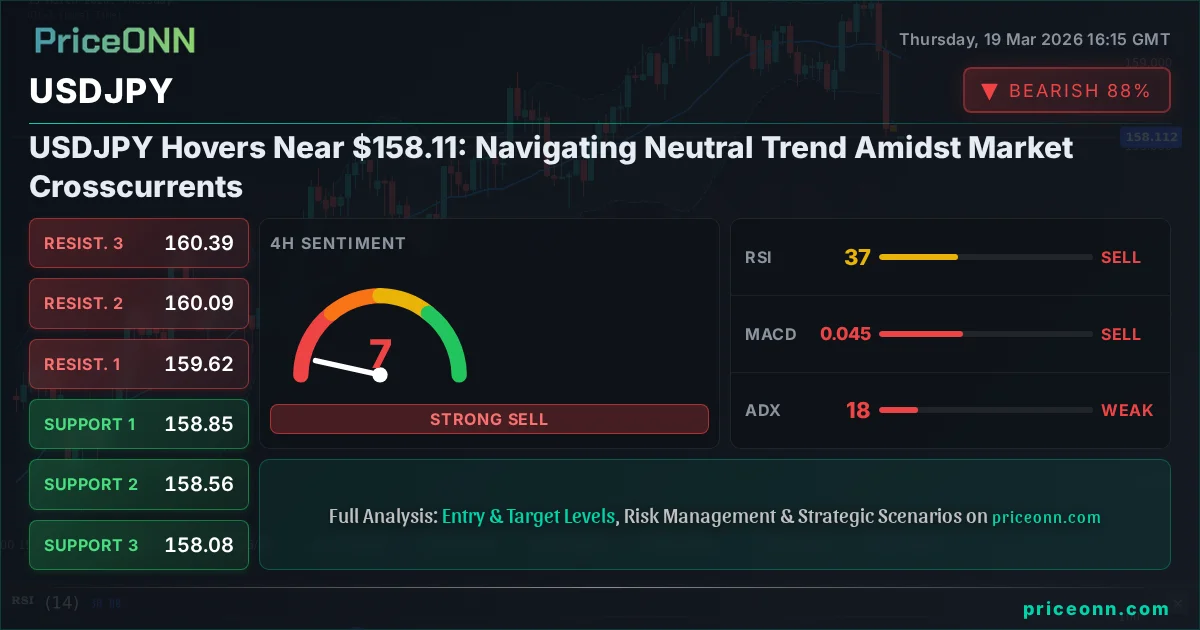 USDJPY Technical Analysis | PriceONN