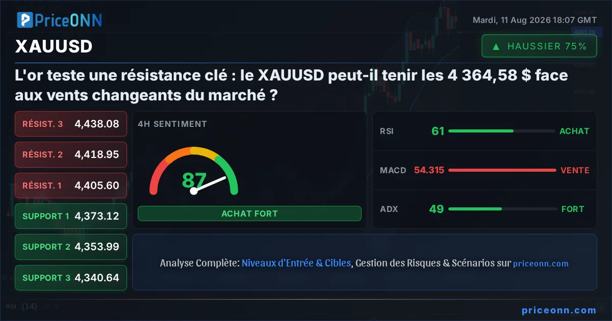 XAUUSD Insight Card