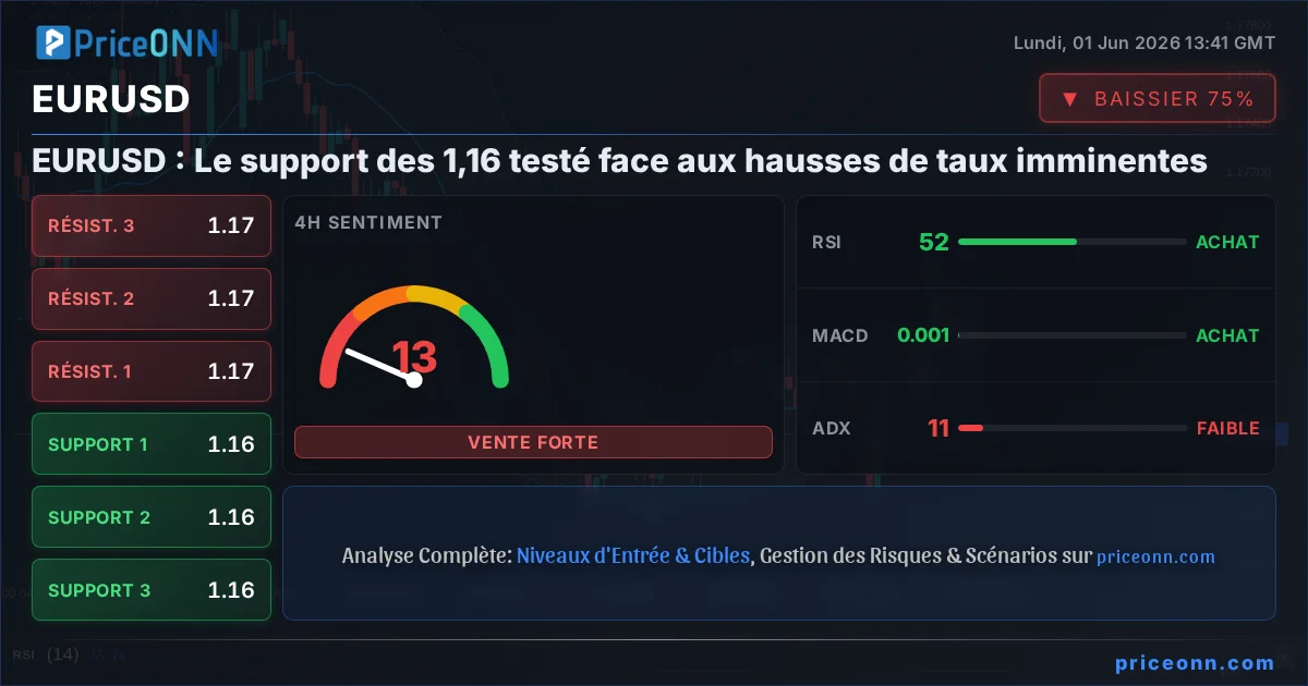 EURUSD Analyse Technique | PriceONN