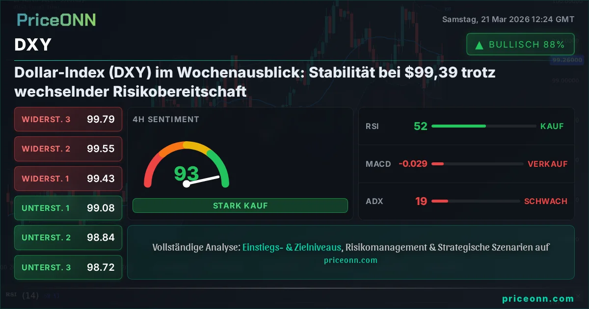 DXY Technische Analyse | PriceONN