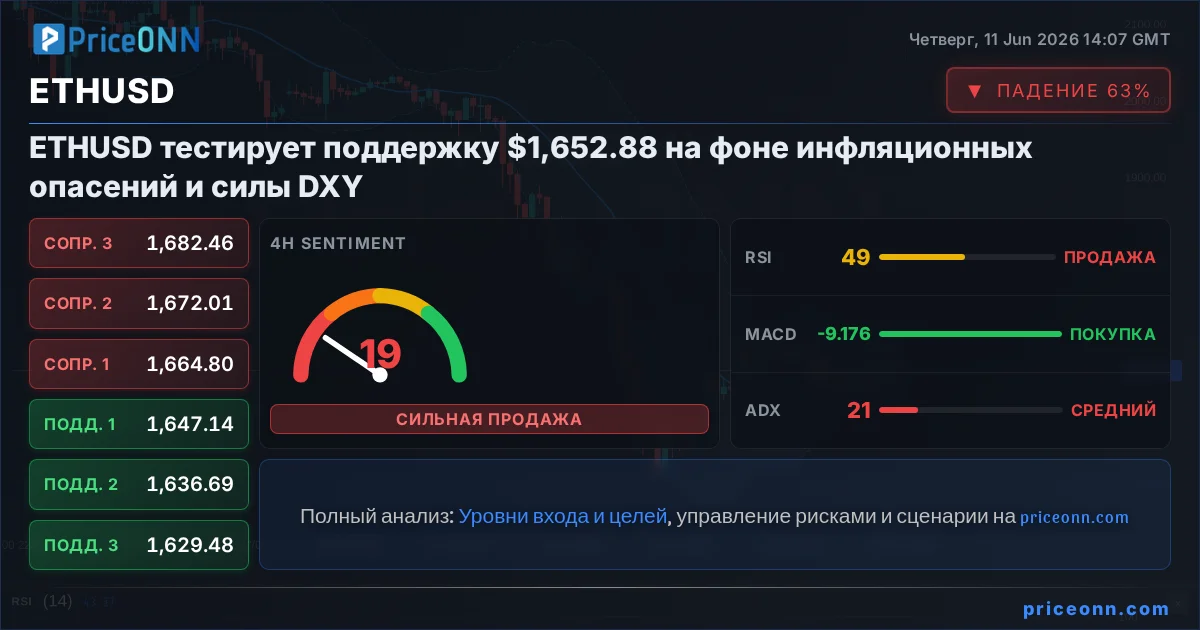 ETHUSD Insight Card